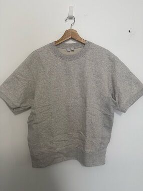 Uniqlo U Men's Short Sleeve Sweatshirt - Grey
